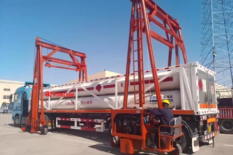 Mast Mobile container crane
